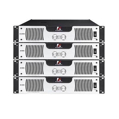 D-serie Standaard 2U Audio Power Amplifier 8Ω Stereo Power Class D
