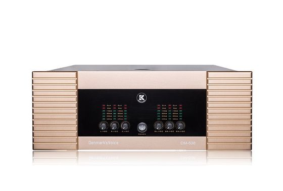 Multifunktioneel professionele vermogenversterker van de DM-serie zonder ventilatorgeluid 103 dB