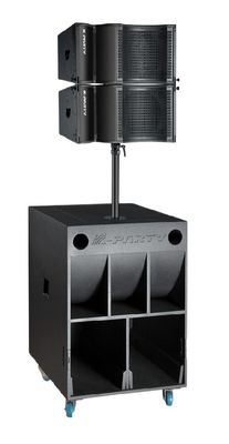 10 inch Active Line Array luidsprekers Volfrequentie luidspreker Ultra Low Speaker Drie kanaal V-10/V-18