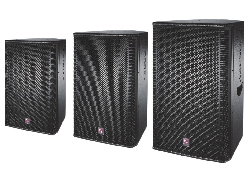 Hoge efficiëntie KS-serie KTV-luidspreker / audioluidspreker 2 × Speakon NL4MP