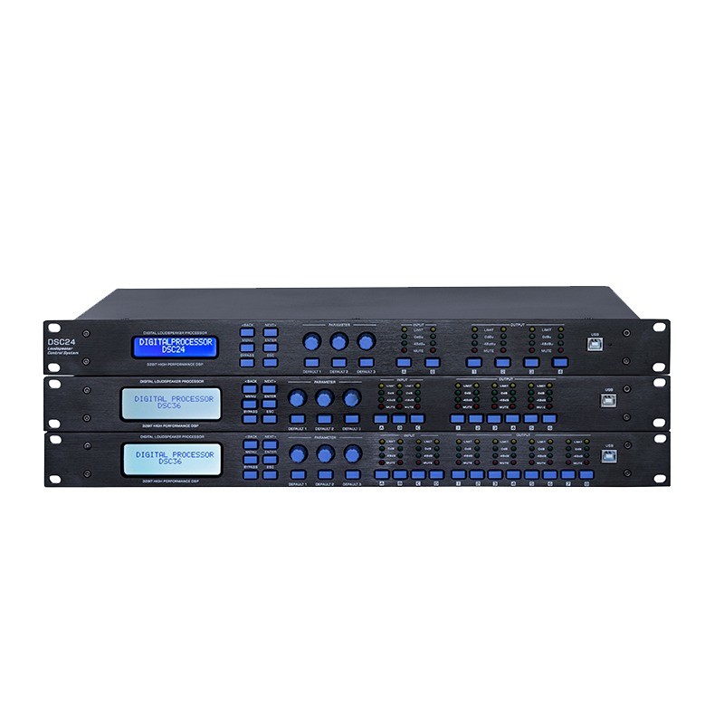 4kg DSP-240II Audio Processor Krachtige DSP Digitale Audio Processor 192kHz