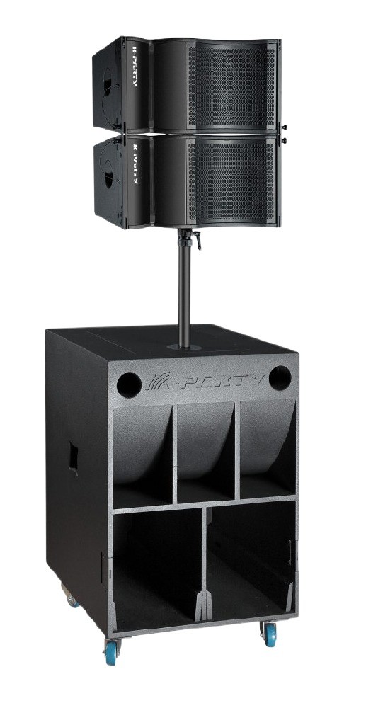 10 inch Active Line Array luidsprekers Volfrequentie luidspreker Ultra Low Speaker Drie kanaal V-10/V-18